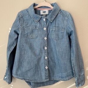 Old Navy Kids Denim long sleeve top
